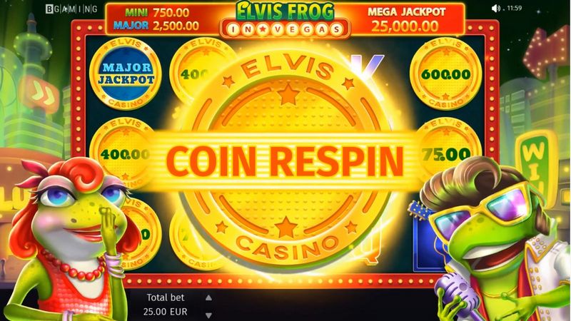 Elvis Frog in Vegas - Review, Demo Play, Payout, Free Spins & Perks